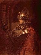 Rembrandt Peale Mann mit Rustung France oil painting artist